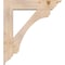Ekena Millwork Legacy Traditional Smooth Bracket w/ Offset Brace, Douglas Fir, 7 1/2"W x 34"D x 38"H BKT0806X34X38LEC01SDF - alternate 2